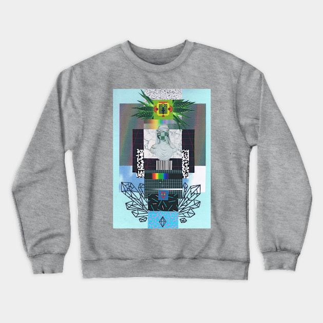 Vaporwave 12 Crewneck Sweatshirt by Oxxygene